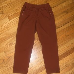 Outdoor Voices Active Track Pants In Burnt Orange